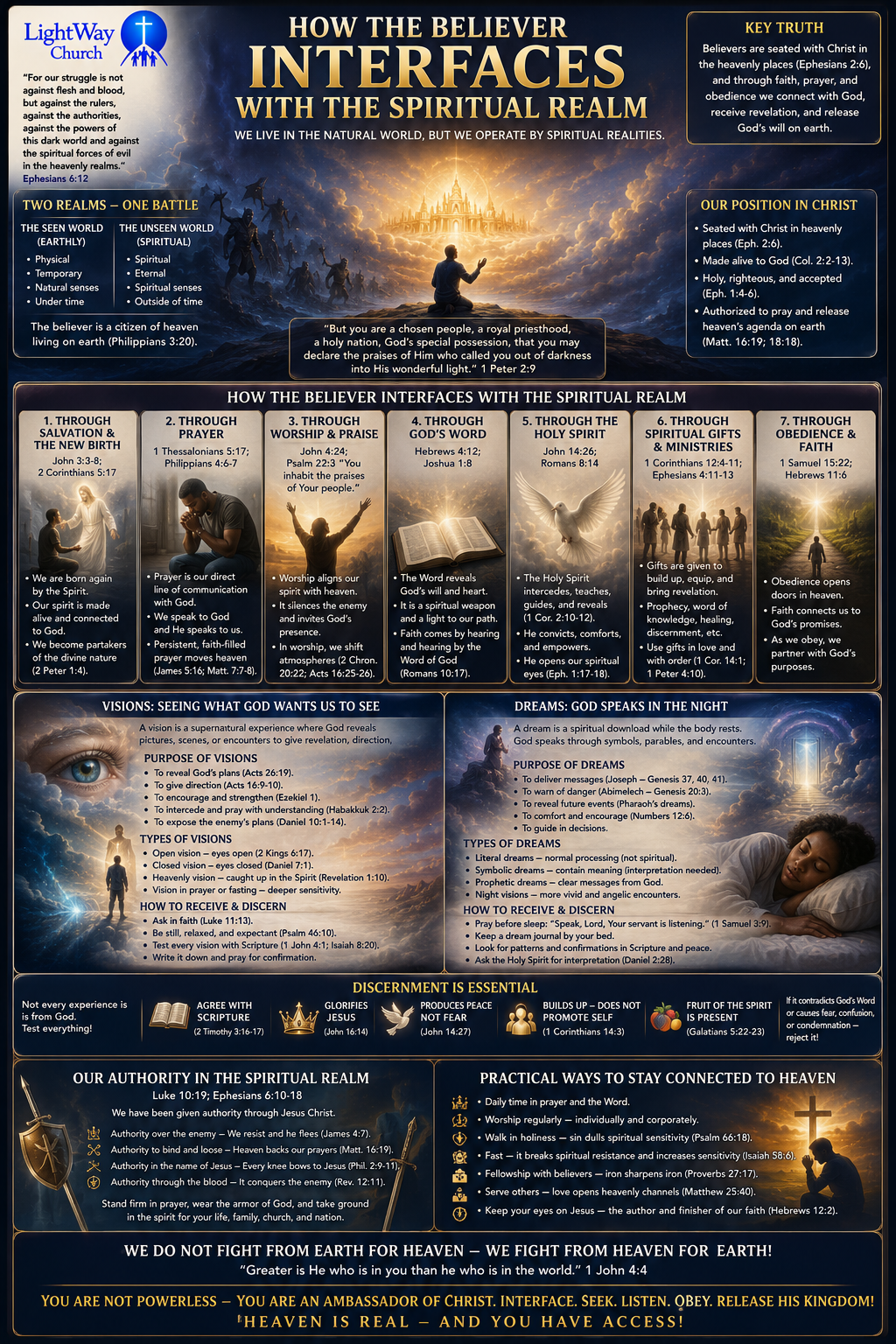 Believers Interface With the Spiritual Realm