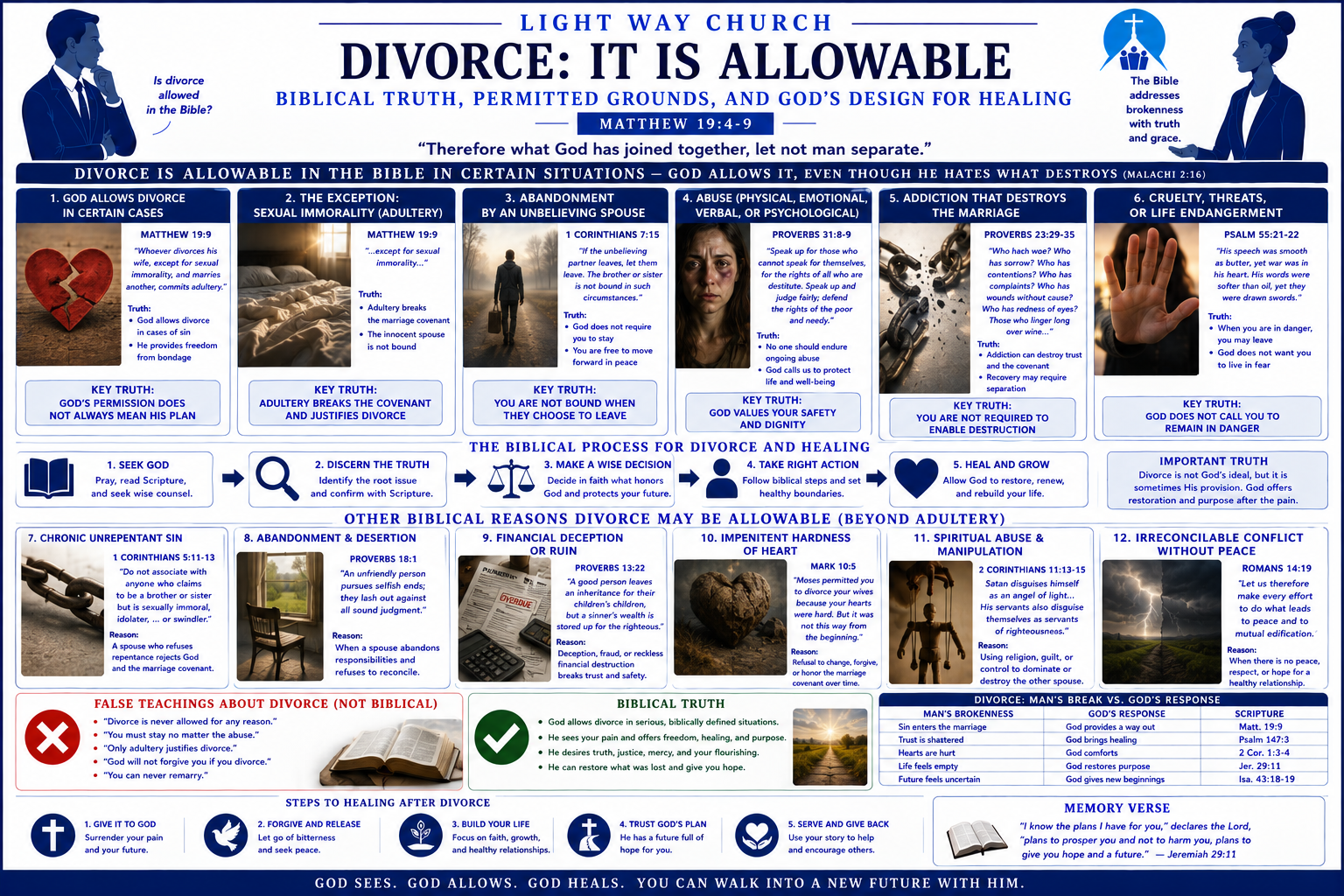 Is Divorce Allowed? What the Word Says