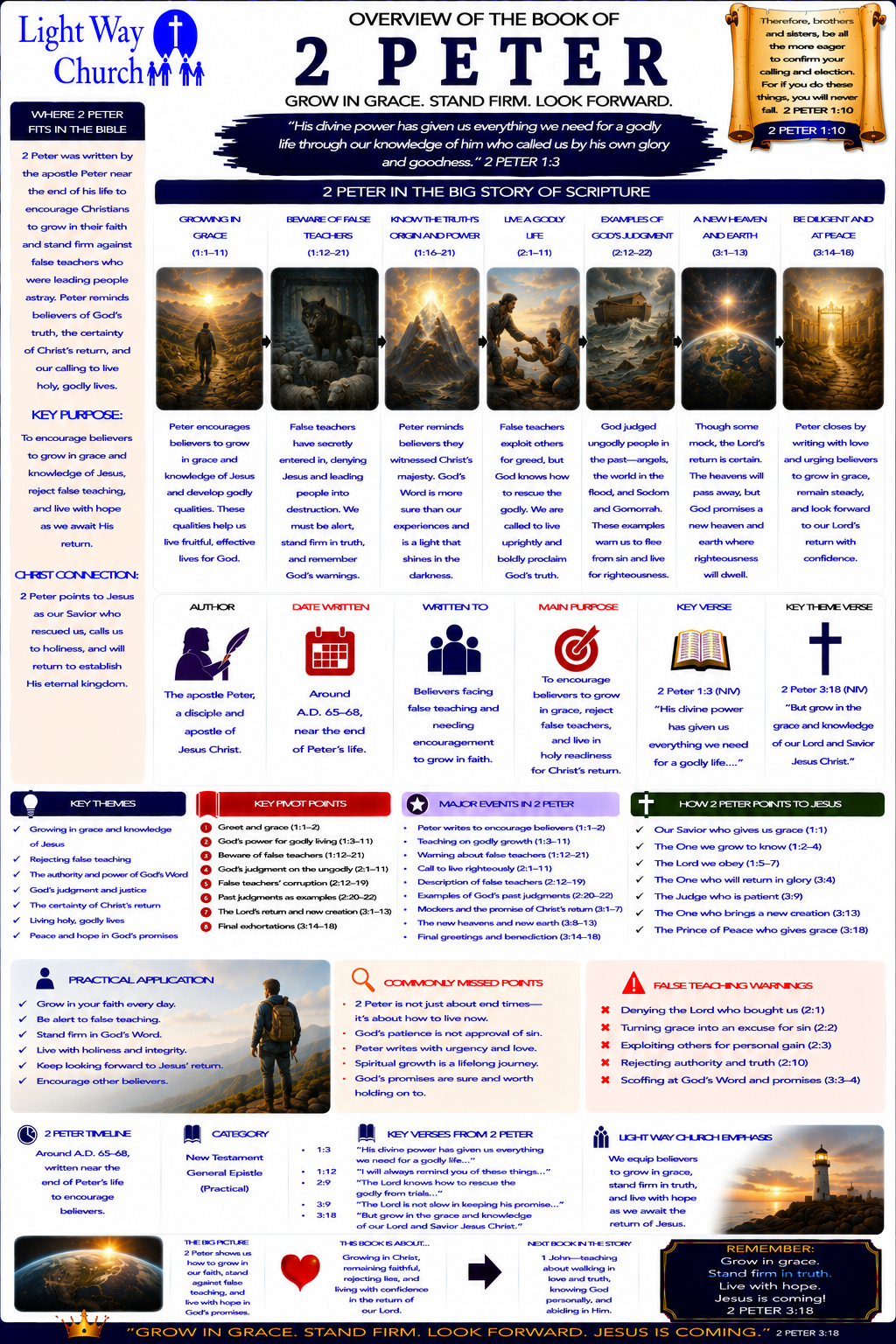 Light Way Church 2 Peter Book Overview