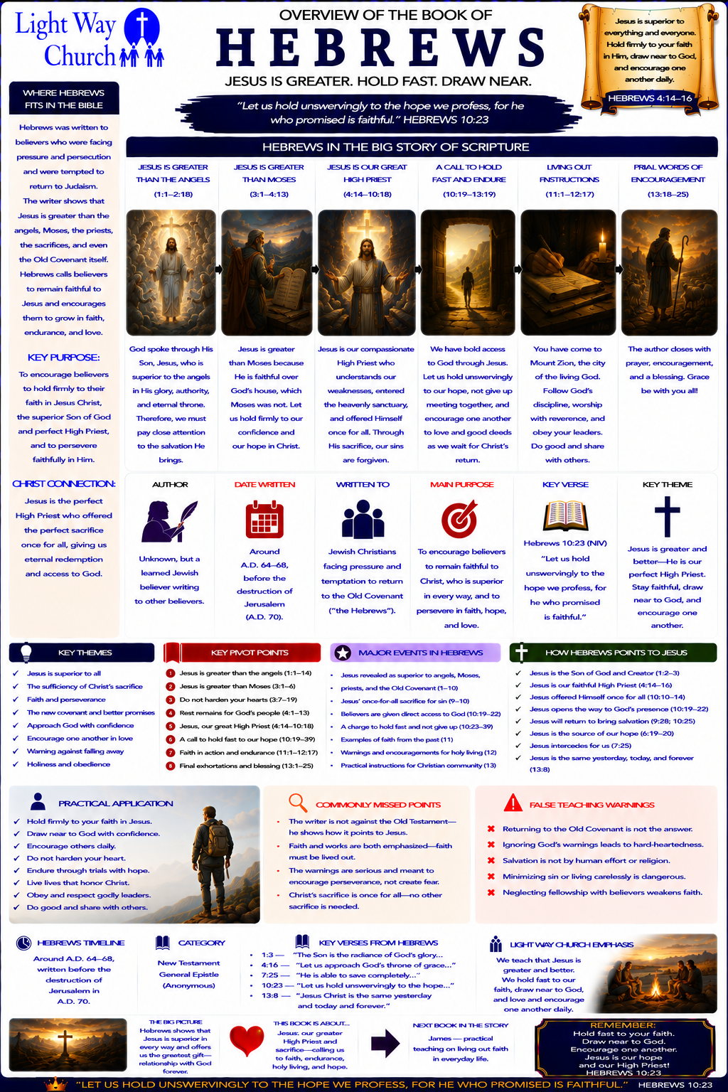Light Way Church The Book of Hebrews Overview