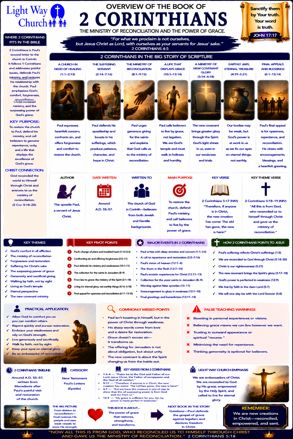 Light Way Church 2 Corinthians Book Overview