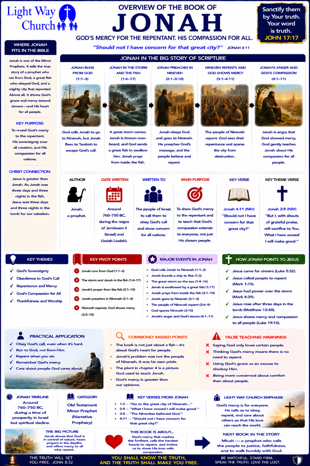 Light Way Church The Book OF Jonah Overview