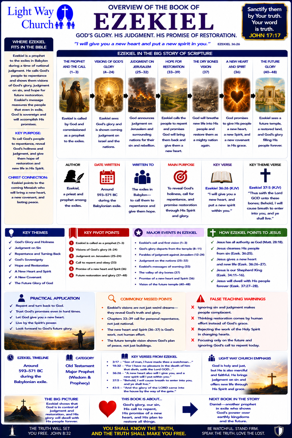 Light Way Church The Book Of Ezekiel Overview