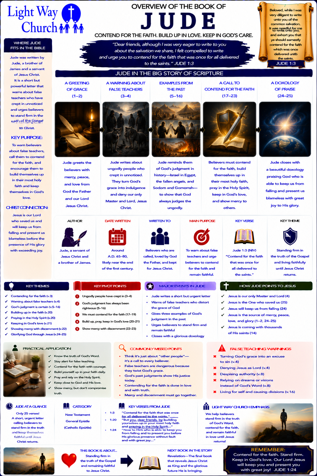 Light Way Church The Book Of Jude Overview