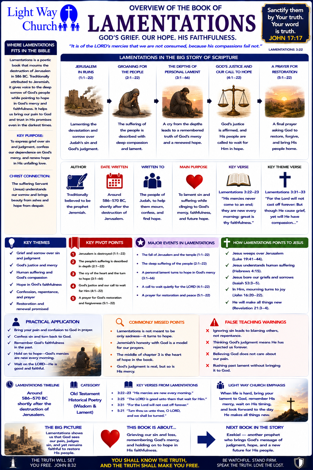 Light Way Church The Book Of Lamentations Overview