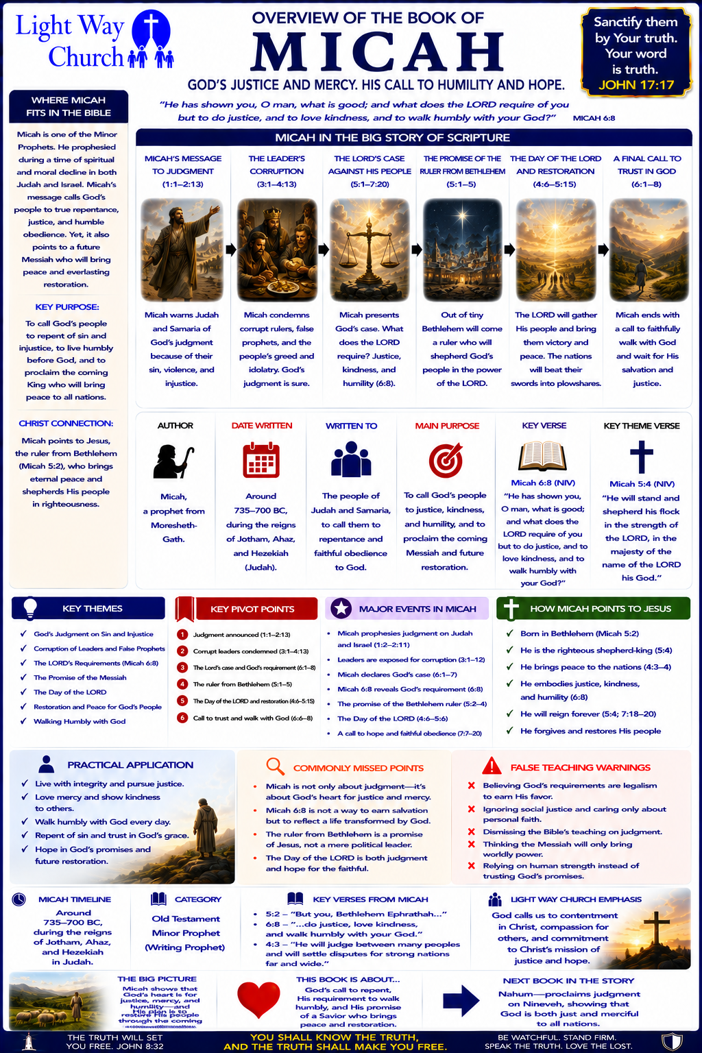 Light Way Church The Book Of Micah Overview