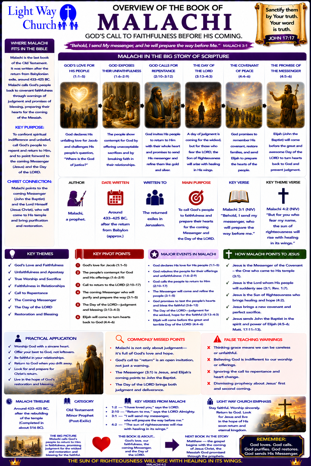 Light Way Church The Book of Malachi Overview