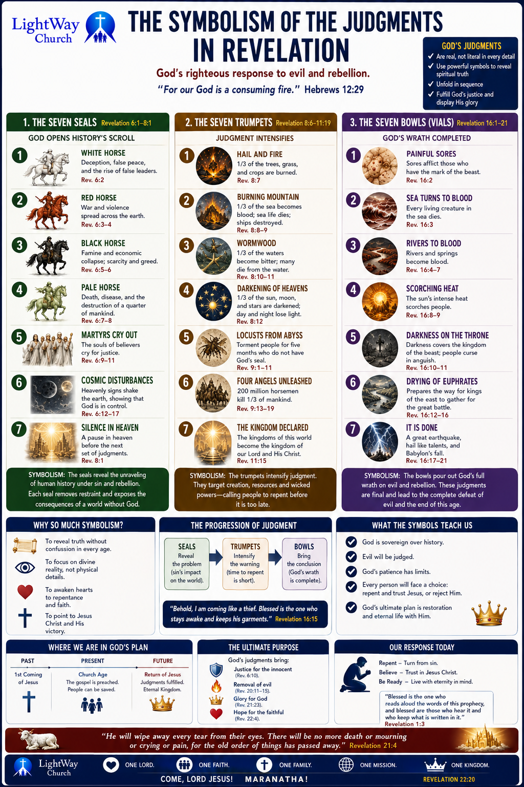Symbolism of the Judgments in Revelation