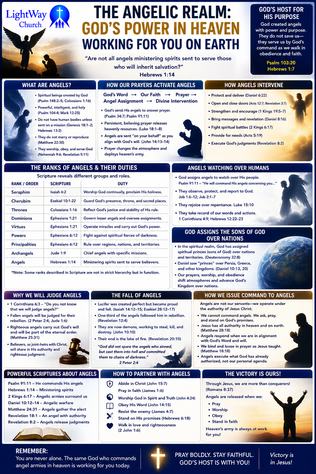 The Angelic Realm: God's Power in Heaven Working for You on Earth