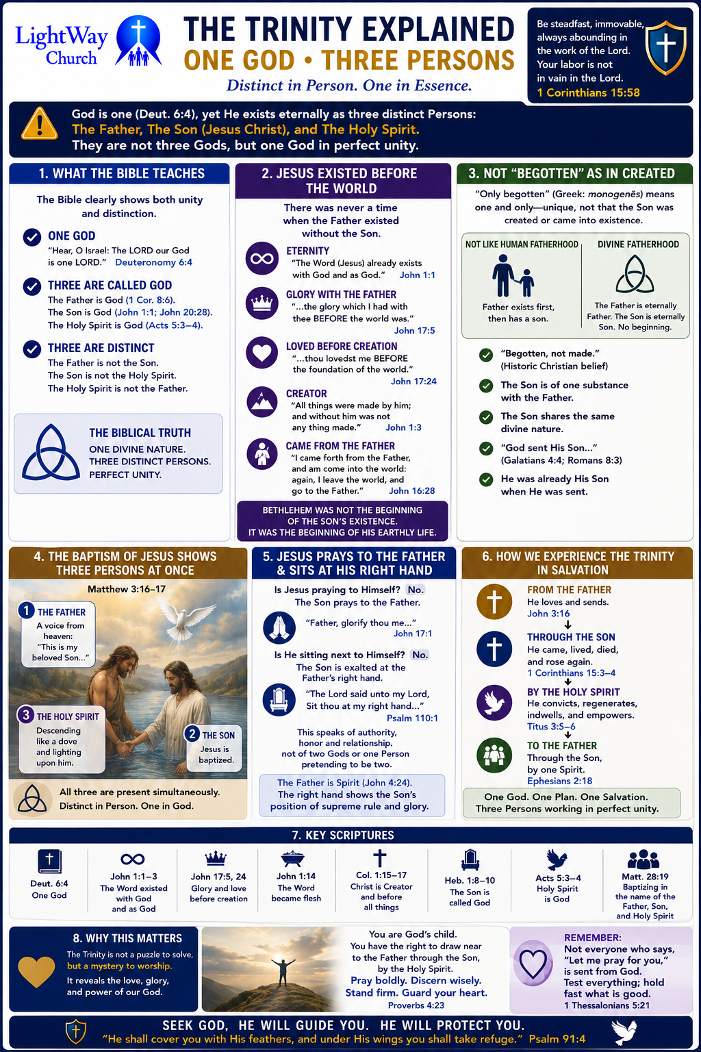 The Trinity Explained — Additional Study