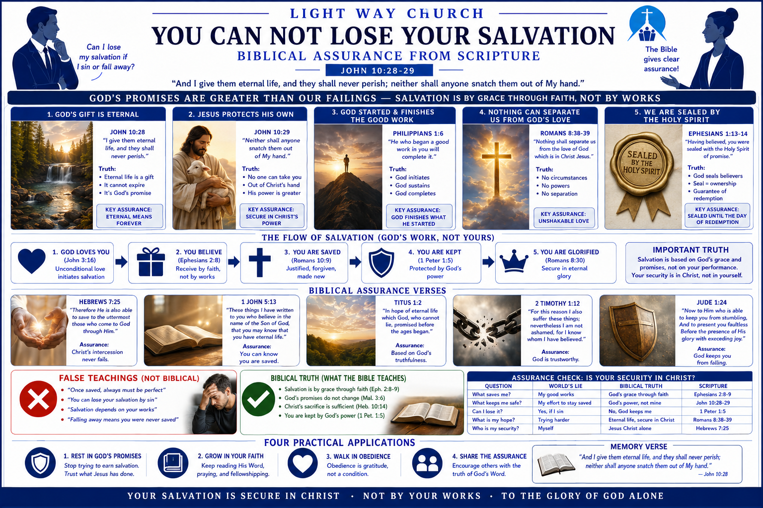 You Cannot Lose Your Salvation